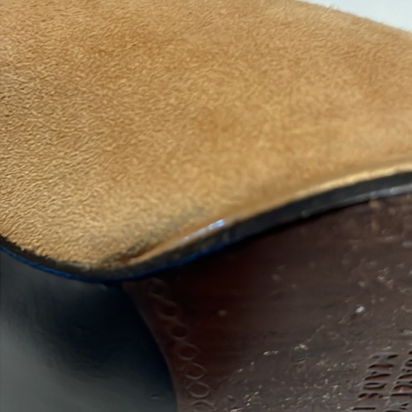 STUART WEITZMAN CAMEL SUEDE PUMPS, sz 7.5 BUSINESS, DRESS, LUXURY - Picture 9 of 12